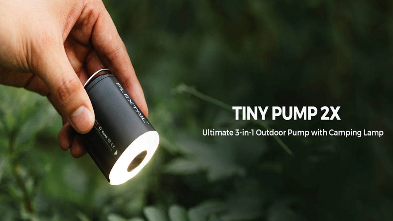 The Secret to Stress-Free Camping: Flextail Tiny Pump 2X